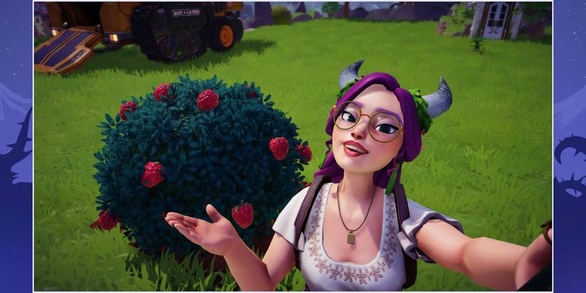 Raspberry Bubble Tea recipe in Disney Dreamlight Valley.