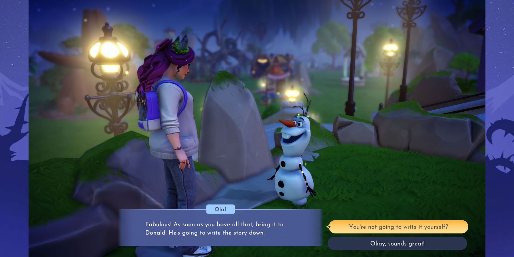 Role of a Lifetime quest in Disney Dreamlight Valley.