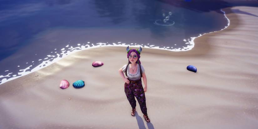 Clams, Oysters, and Scallops in Disney Dreamlight Valley.