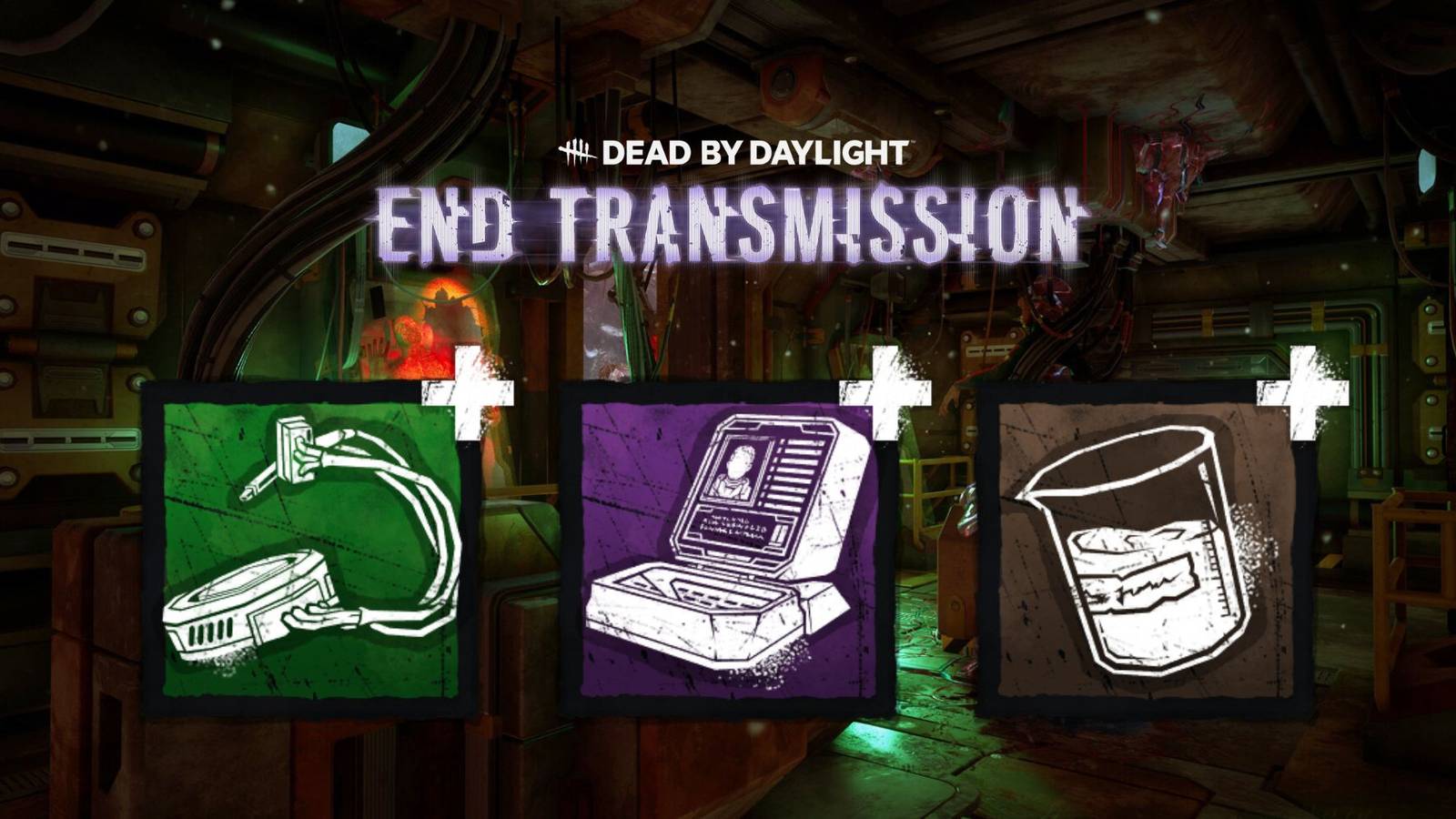Dead by Daylight Add-Ons from The Singularity and the End Transmission Chapter Title