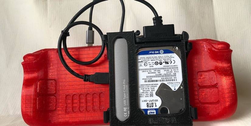 Deckbro v1 3D printed accessory steam deck