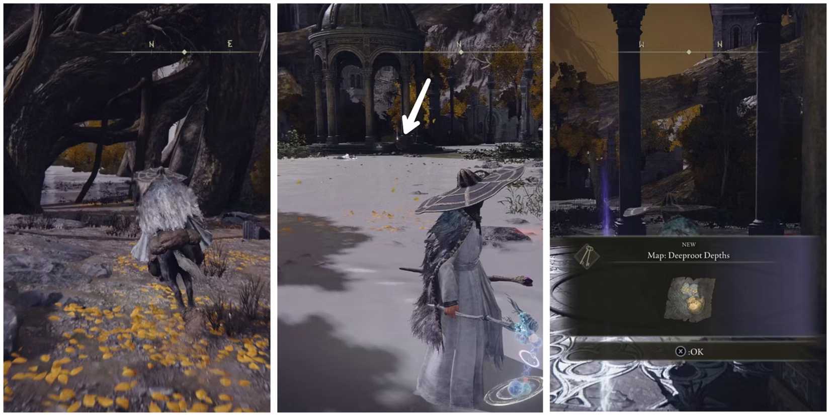 deeproot depths map location in elden ring