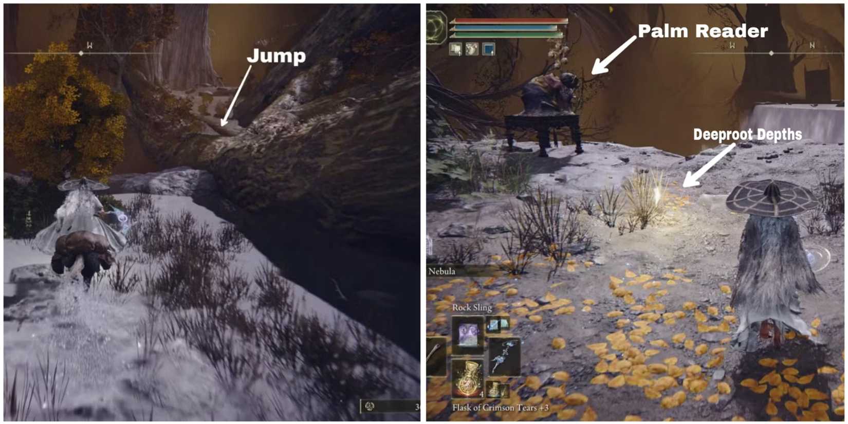 deeproot depths site of lost grace location in elden ring