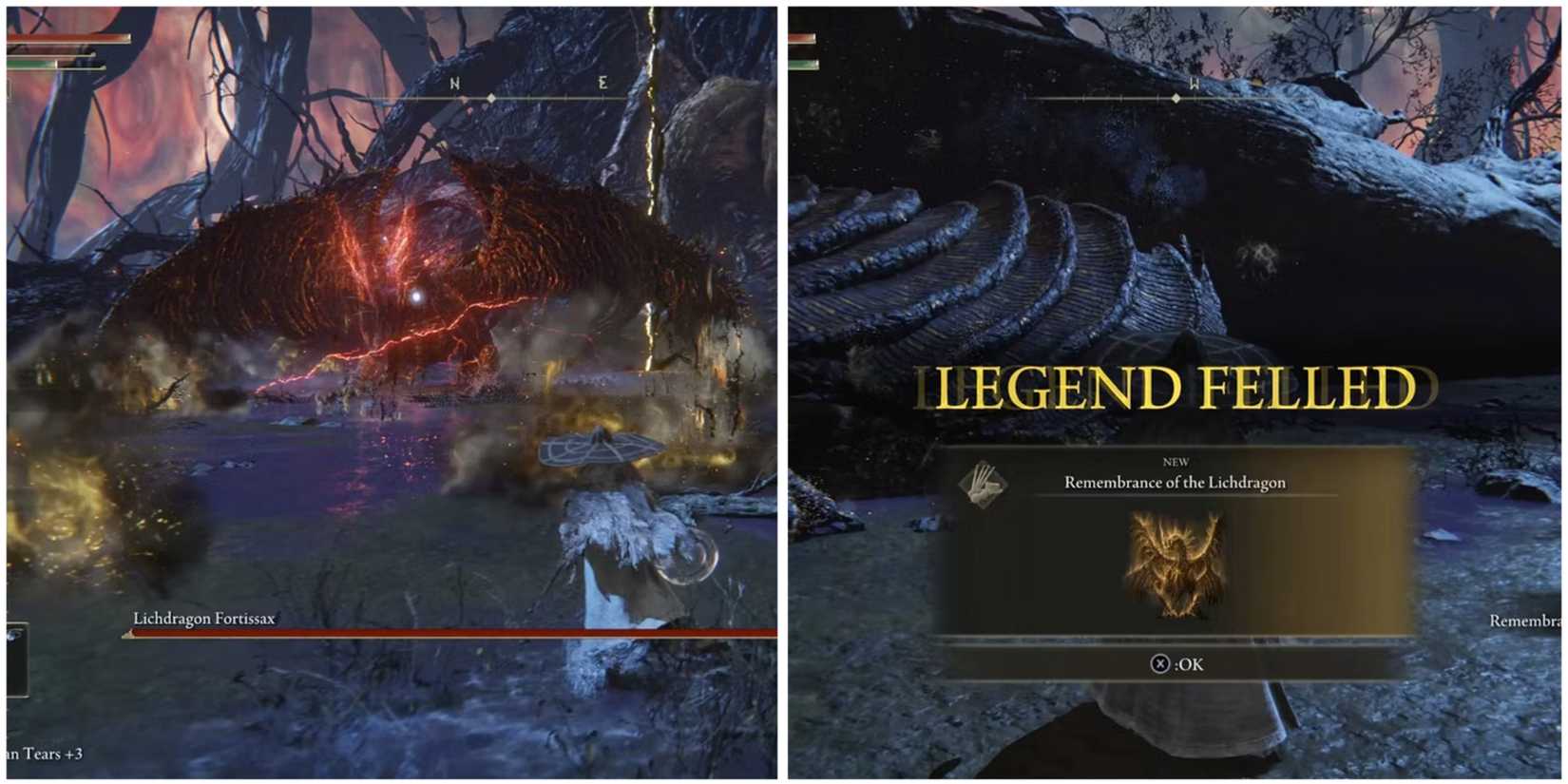 defeat lichdragon fortissax in elden ring