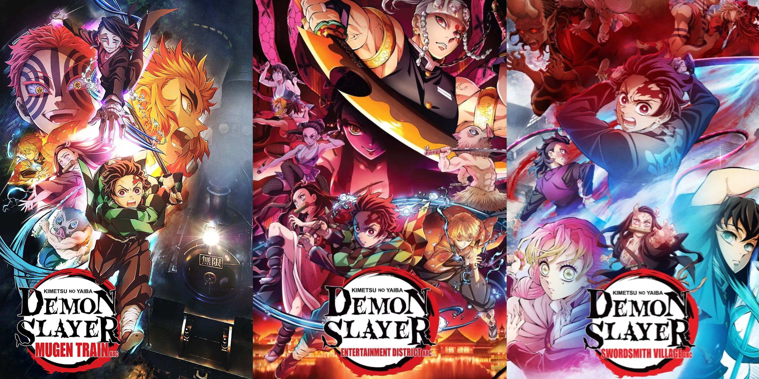Demon Slayer Season 2 and 3