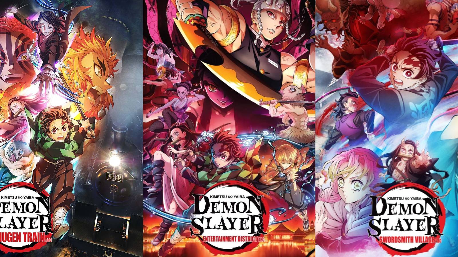 Demon Slayer Season 2 and 3