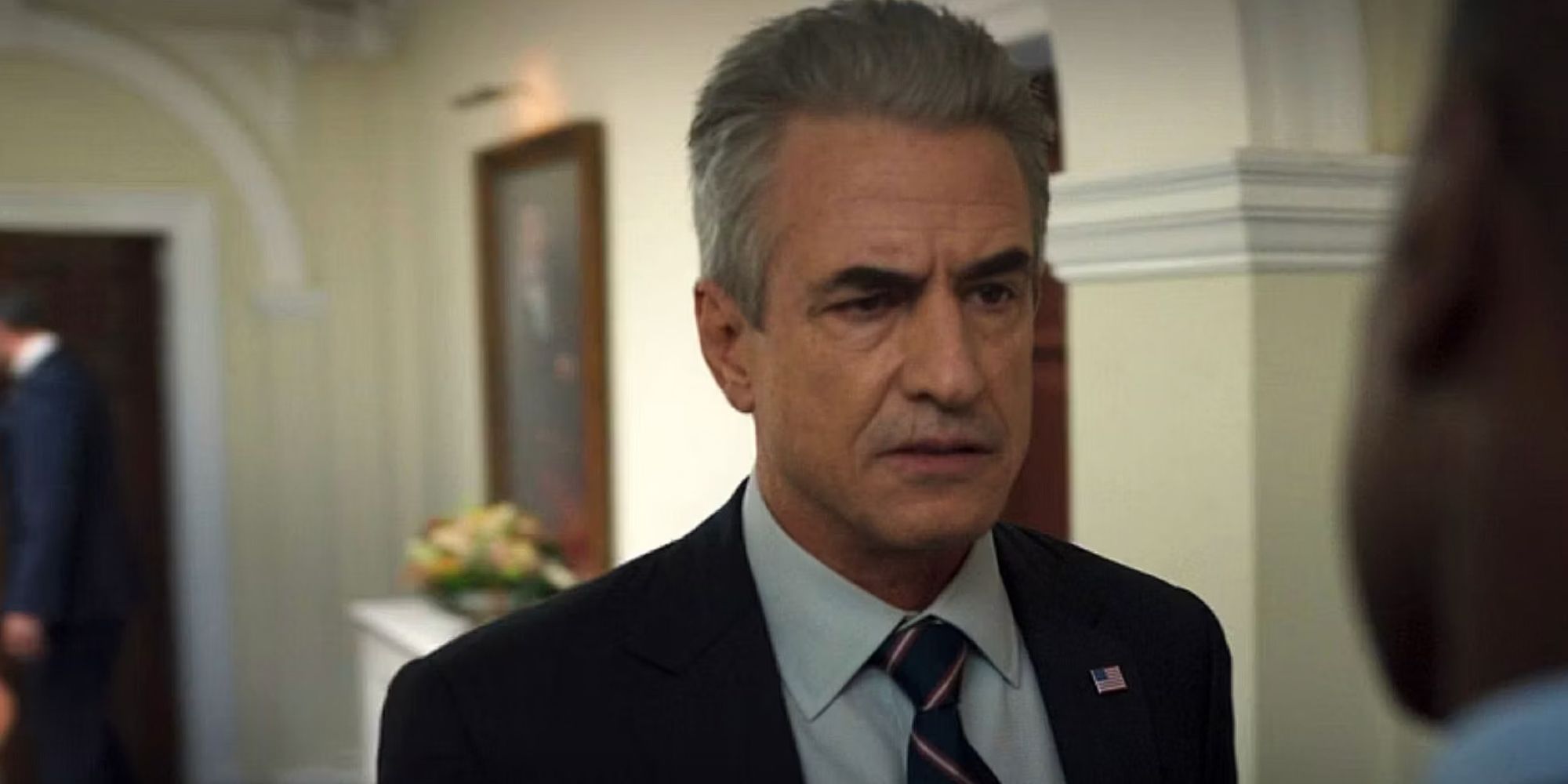 Dermot Mulroney as the President in Secret Invasion