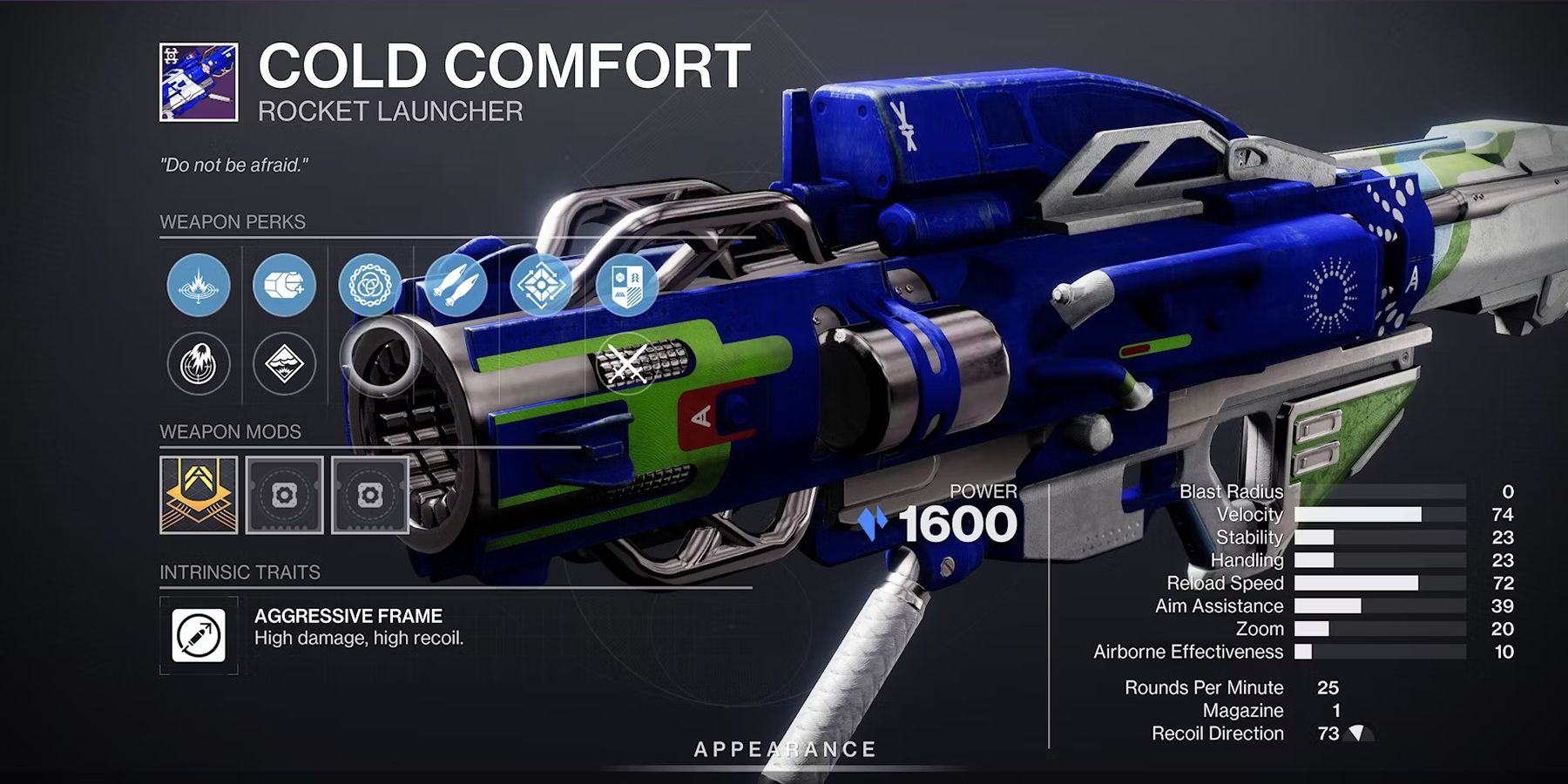 Destiny 2-Cold Comfort-gun