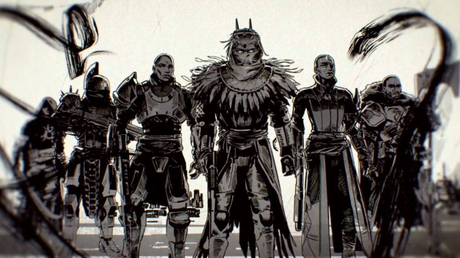 destiny 2 cutscene artwork guardians