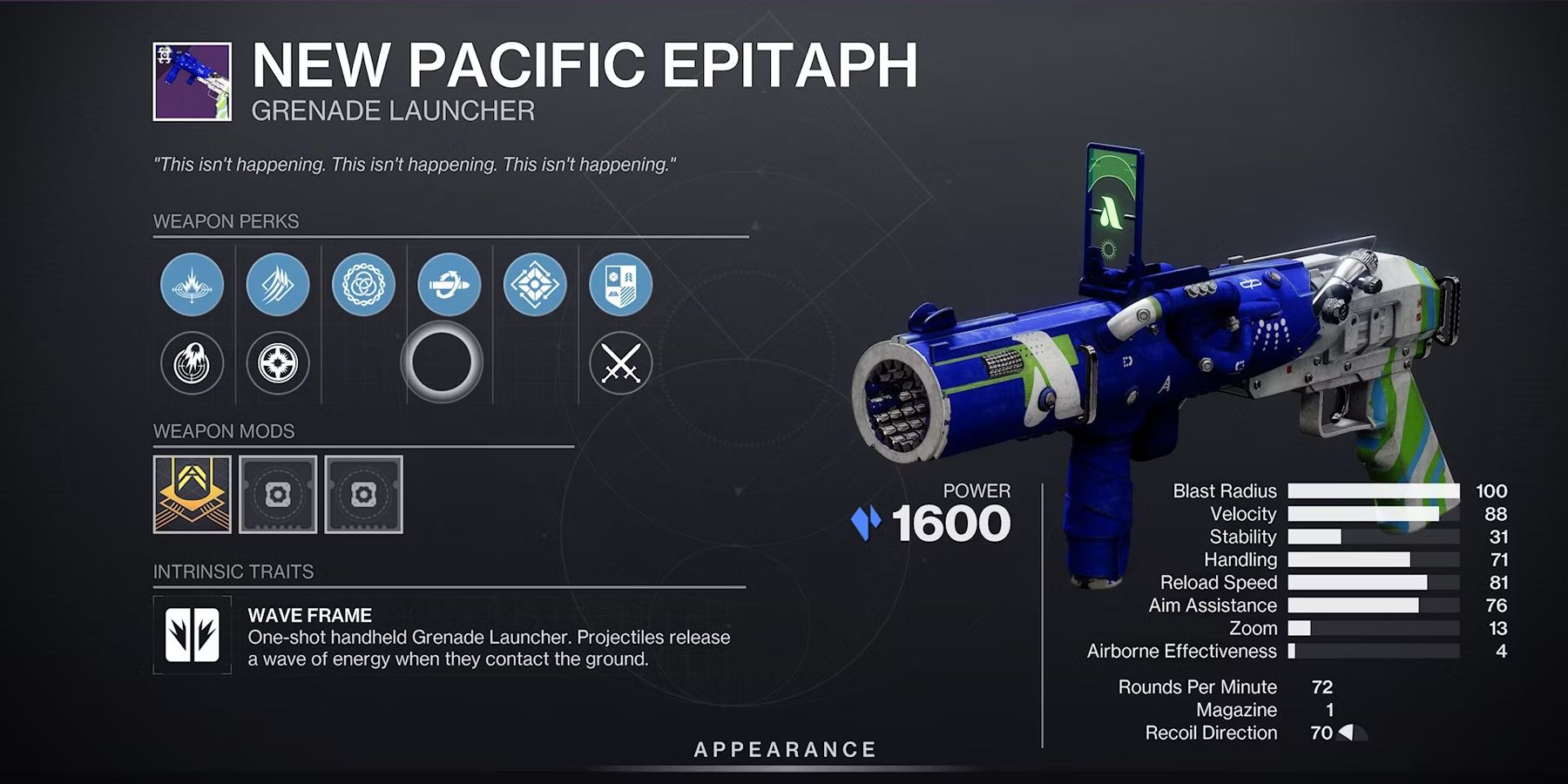 Master the New Pacific Epitaph Grenade Launcher in Destiny 2 - Here's How