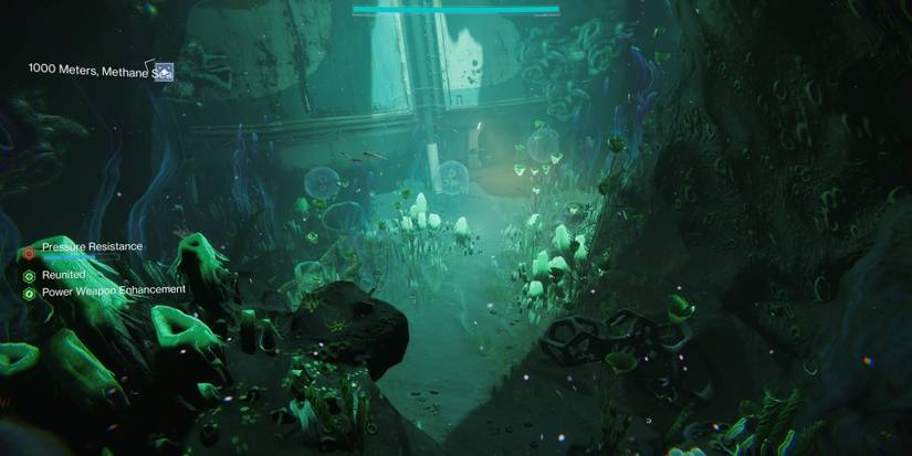 1000 meters in the methane sea in Destiny 2