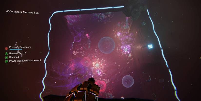 4000 meters in the abyss depth