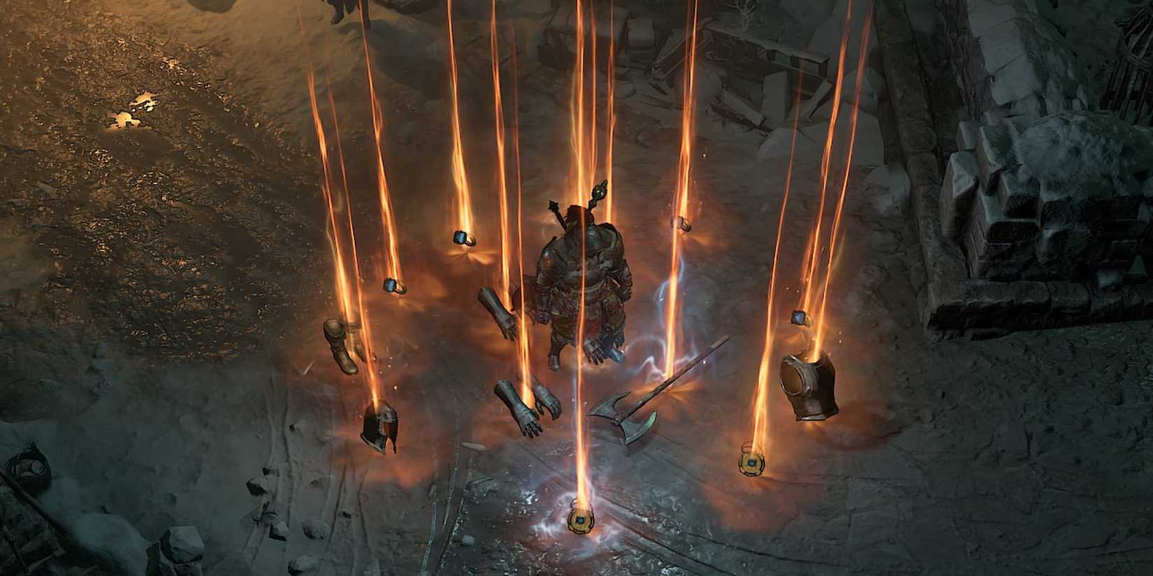 diablo 4 super unique items 6 rarest grandfather harlequin crest andariel visage doombringer melted heart selig