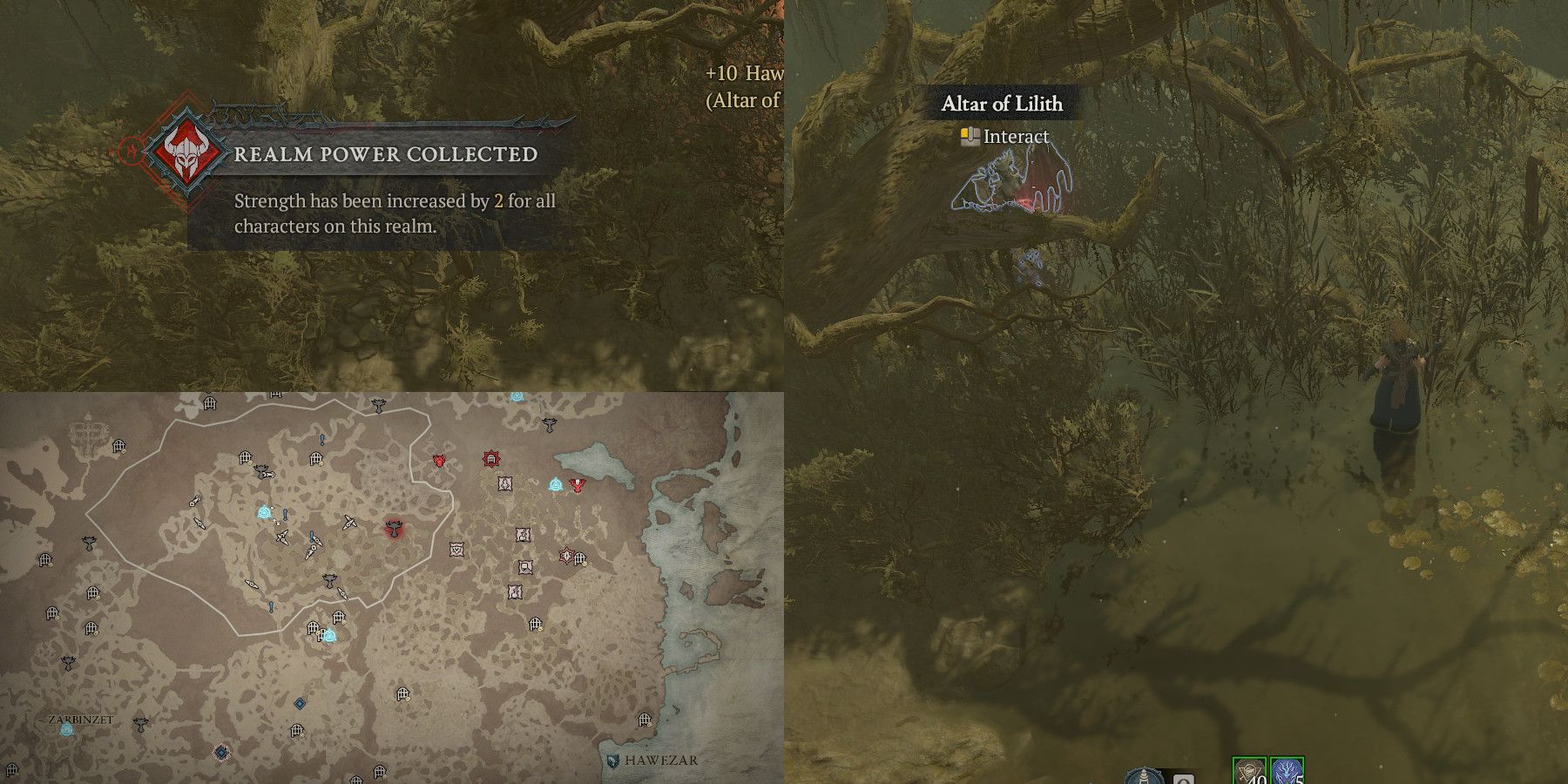 Diablo 4: All Altars Of Lilith Locations In Hawezar