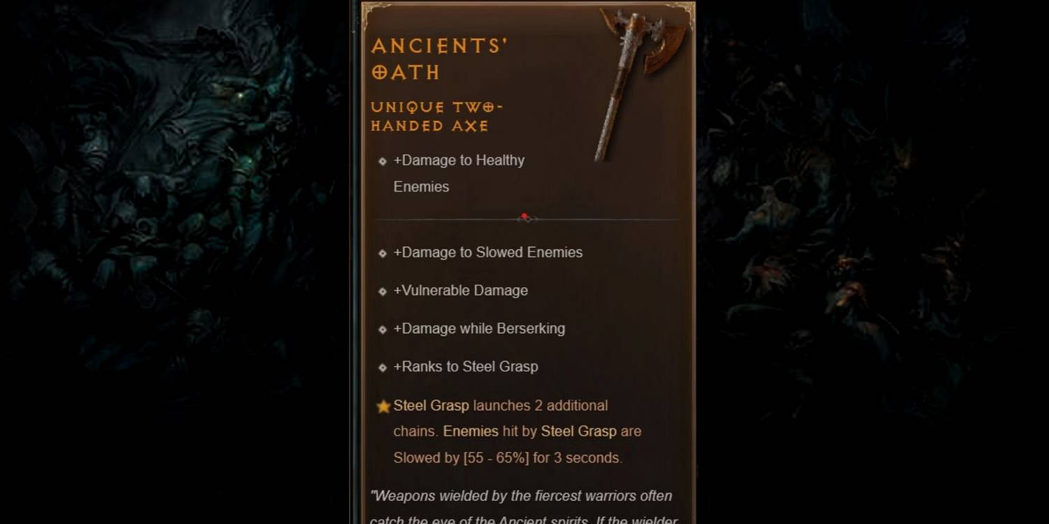 Ancient's Oath (Barbarian)