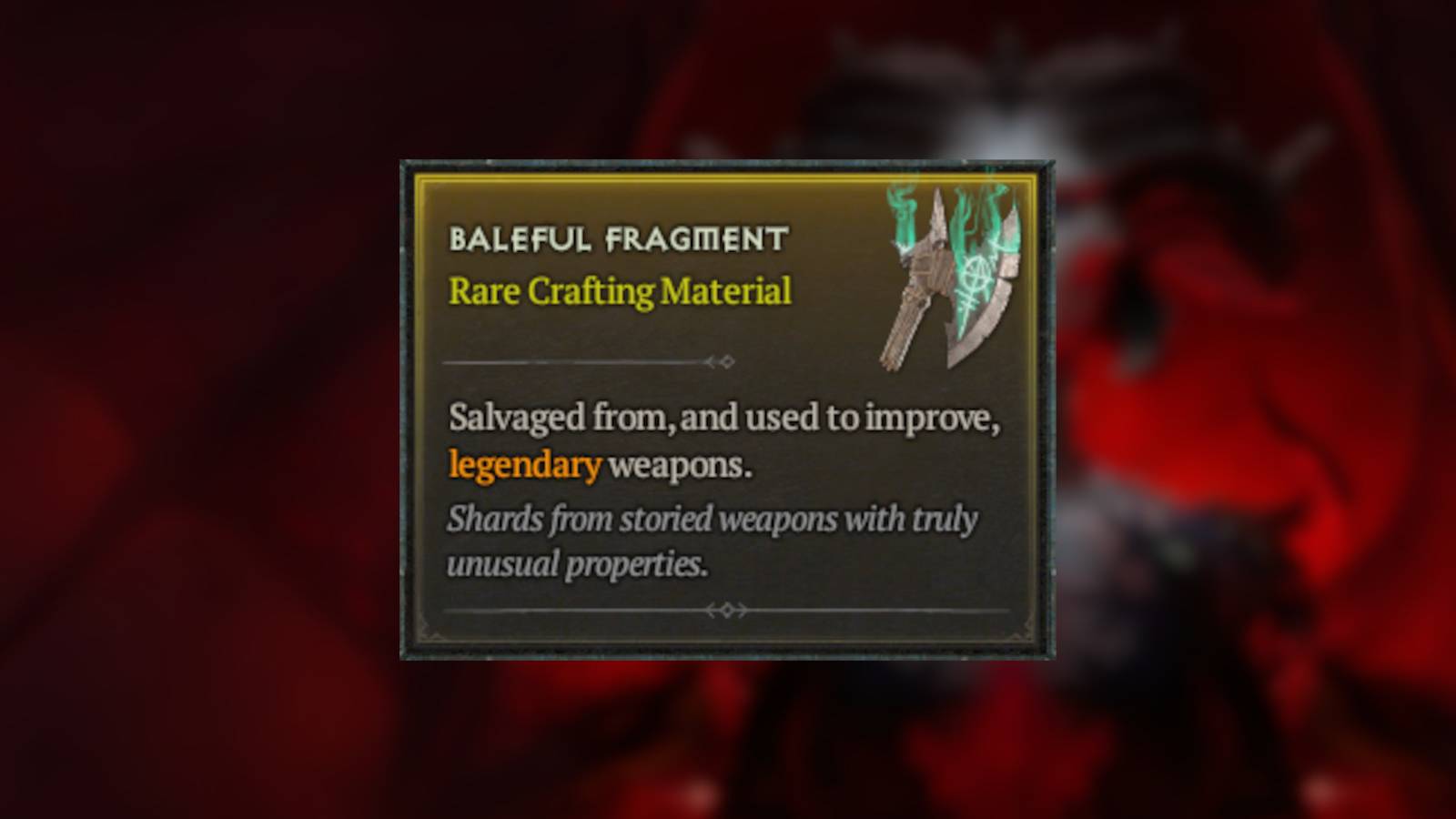diablo 4 how to get baleful fragments