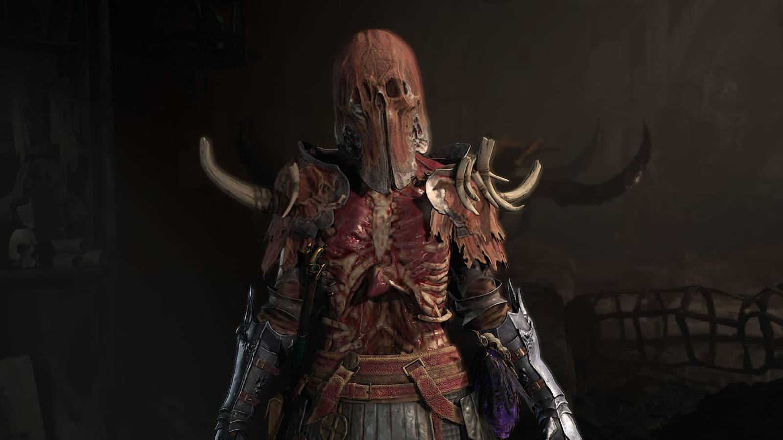 Runic armor for Necromancers in Diablo 4