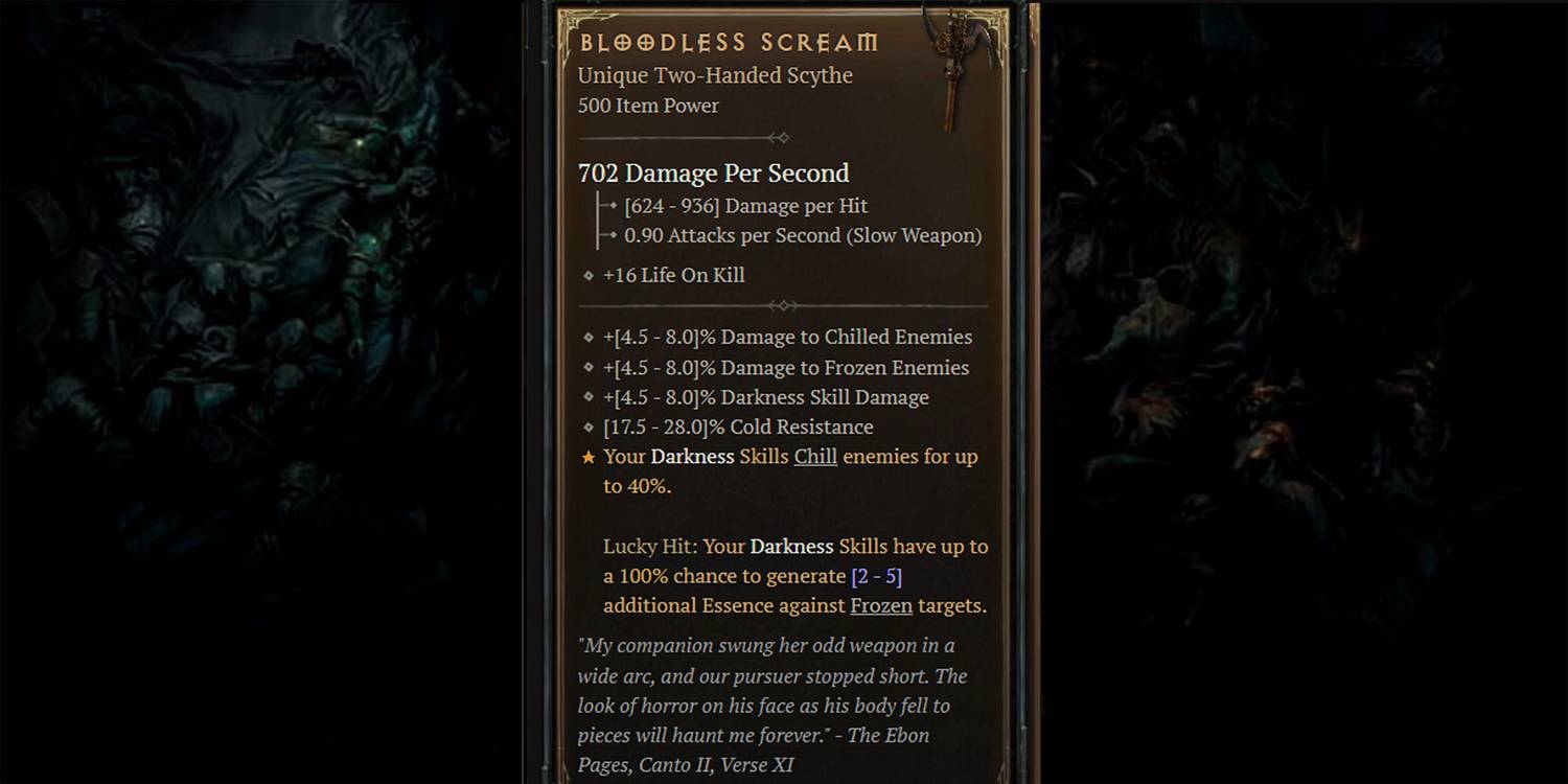 Bloodless Scream (Necromancer)