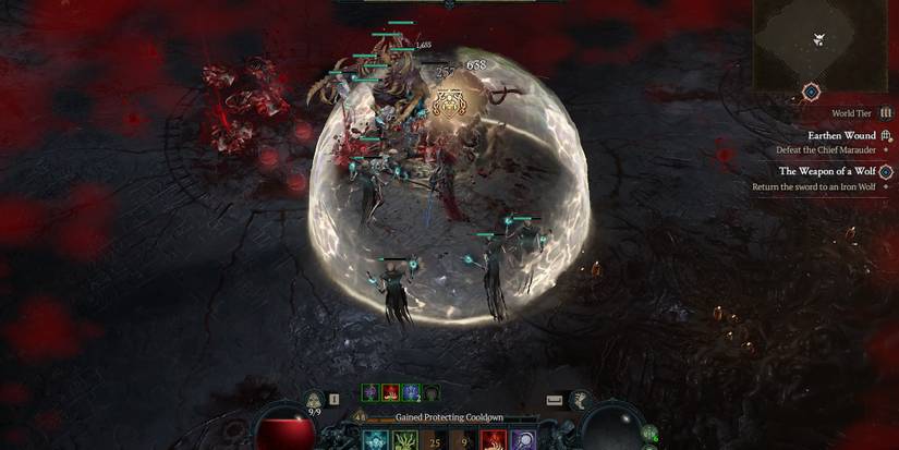 Necromancer Bone Mages in Diablo 4
