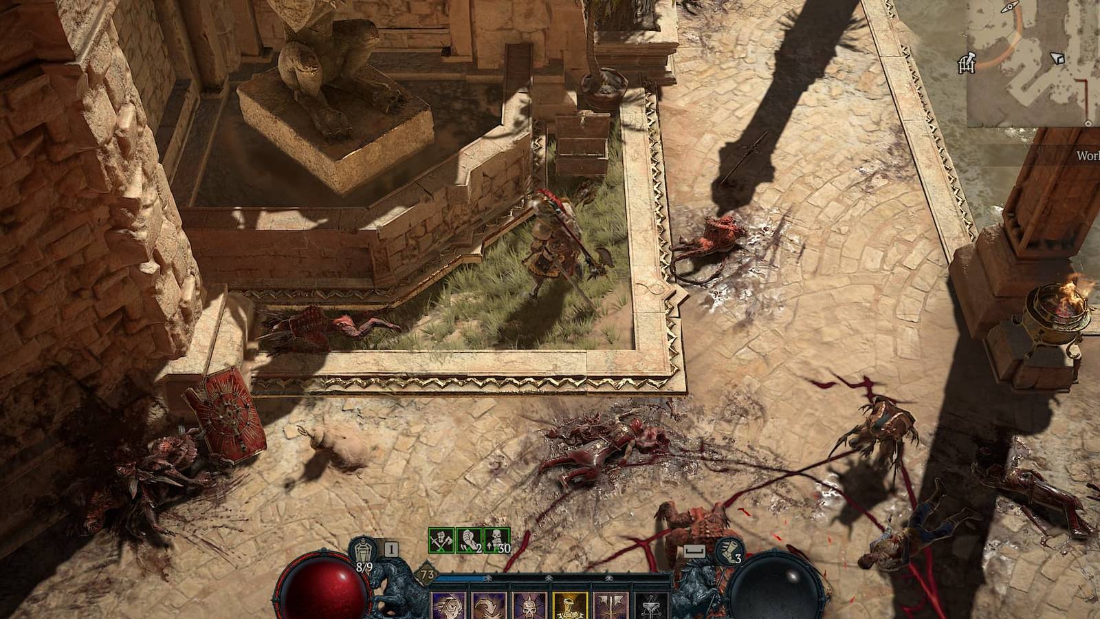 The Caldeum gate watcher in Diablo 4