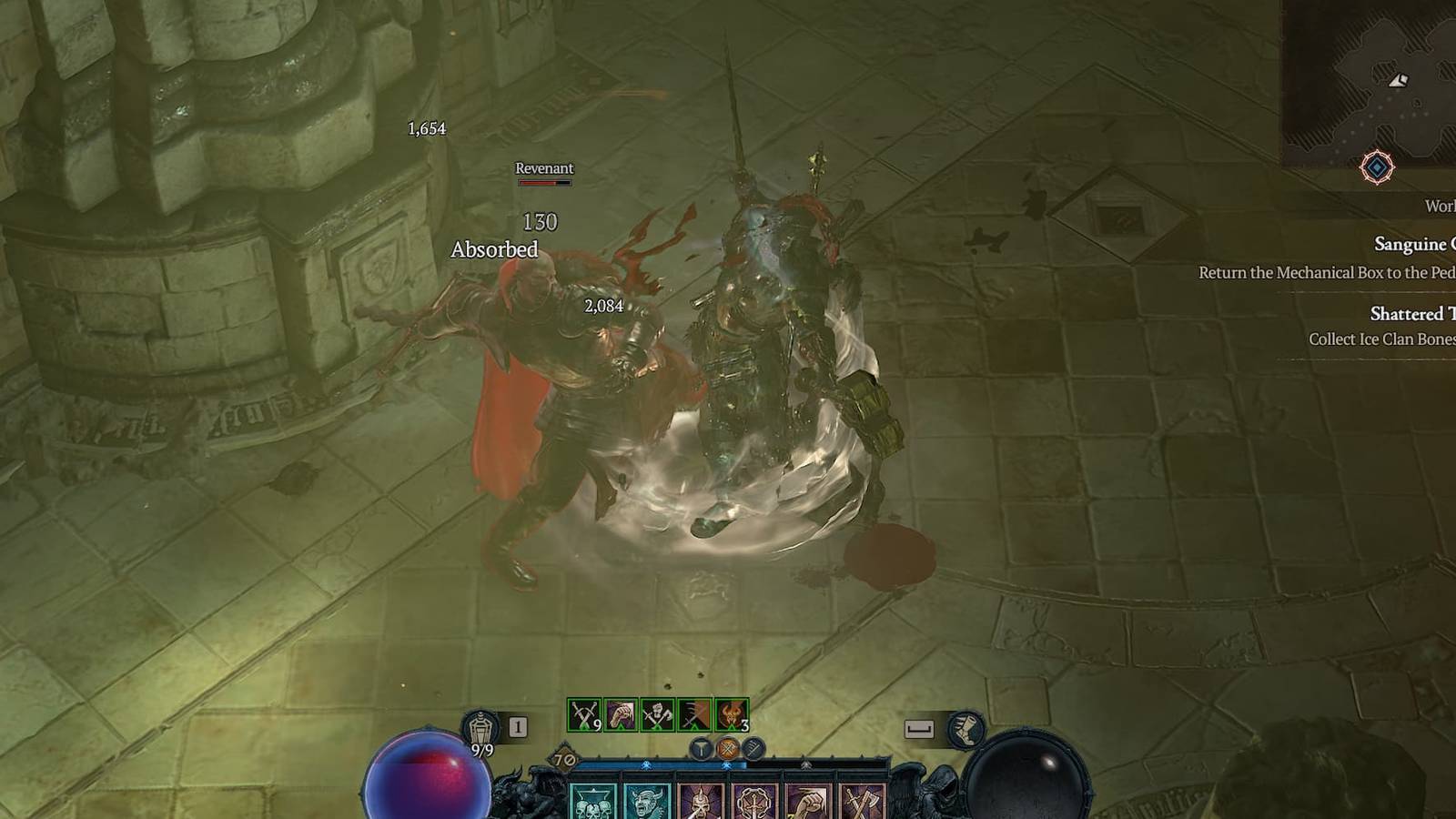 Barbarian Double Swing skill in Diablo 4