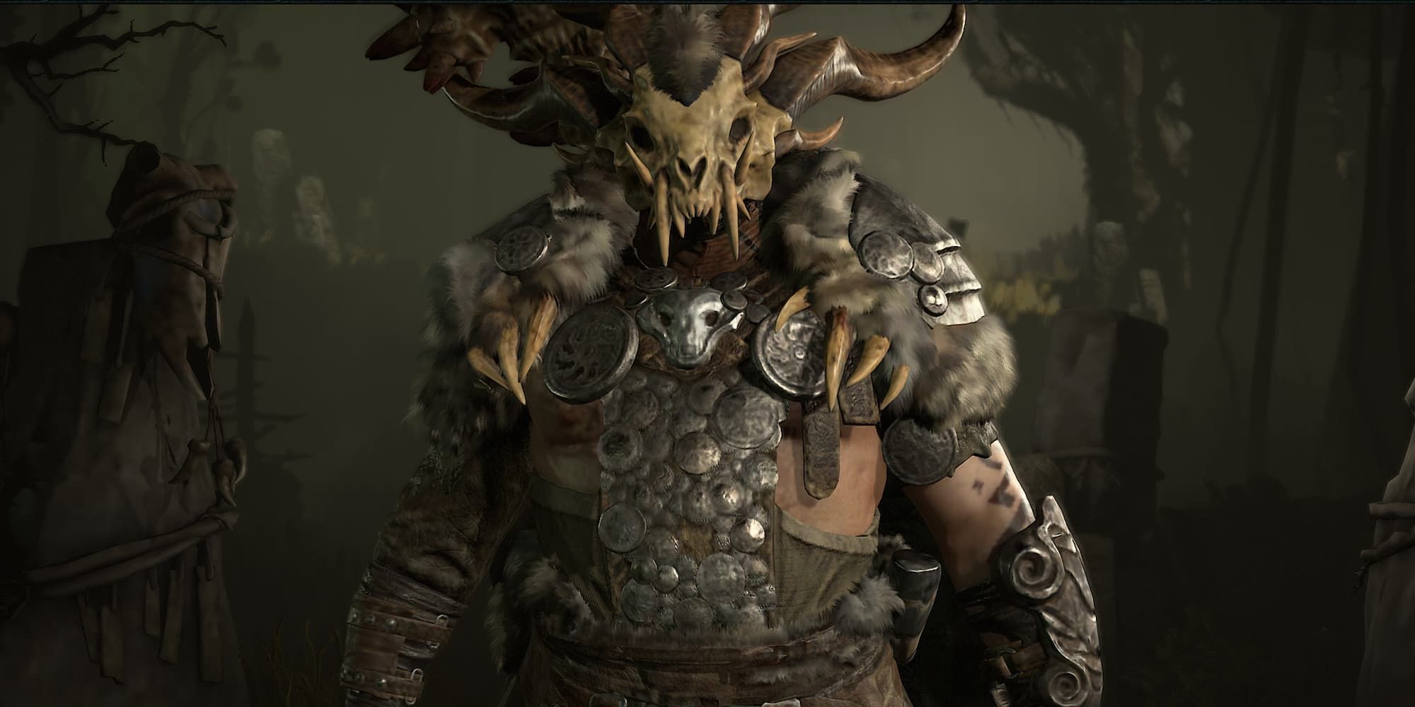 Diablo 4 Druid in the character select screen