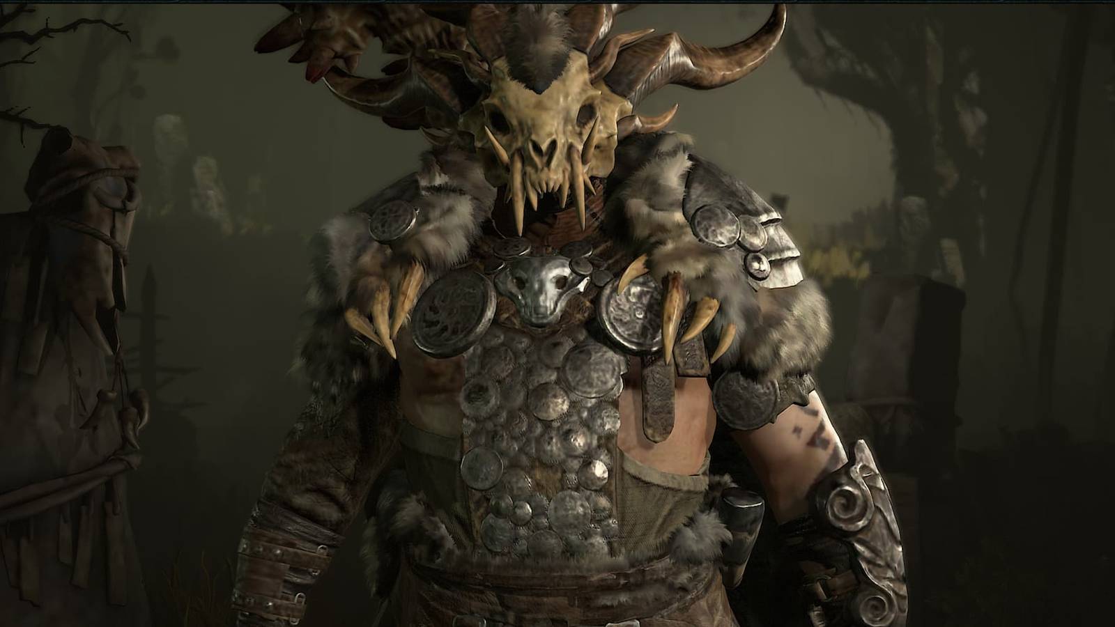 Diablo 4 Druid in the character select screen