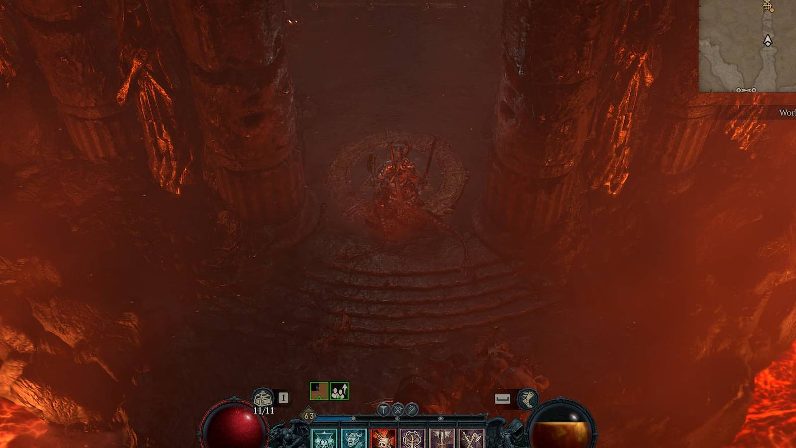 The Fallen Temple's entrance in Diablo 4