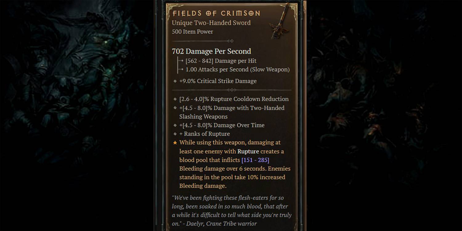 Fields Of Crimson (Barbarian)