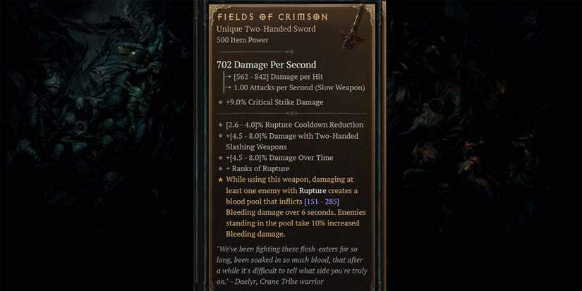 Diablo 4 Fields Of Crimson