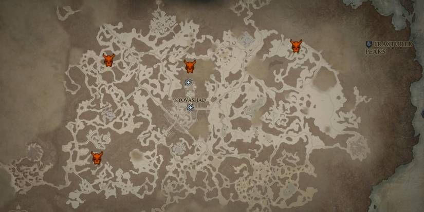 Diablo 4: A Complete Guide to Fractured Peaks (Fractured Peaks Map)