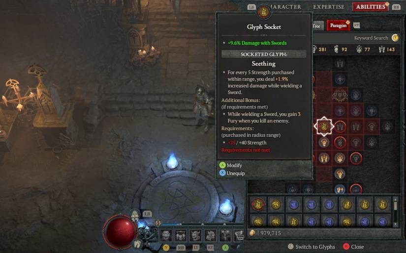 diablo 4 glyphs explained