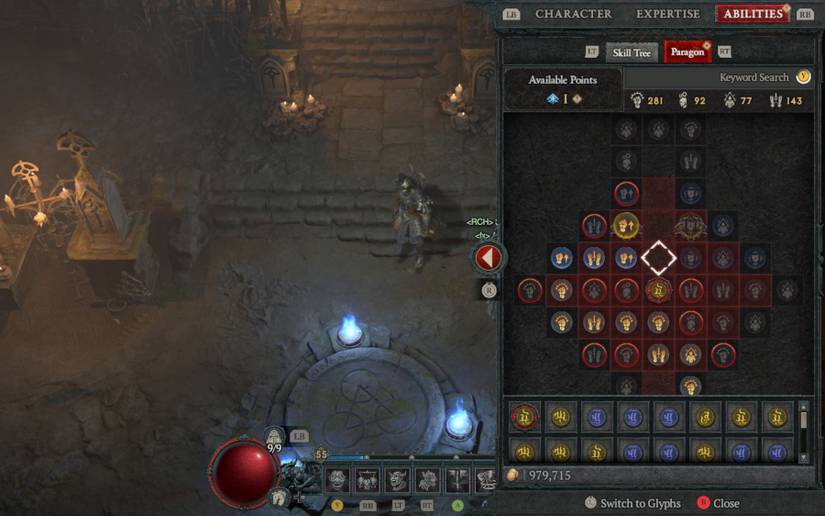 diablo 4 glyph explained