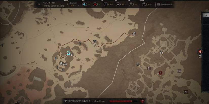 Halls of the Damned dungeon in Diablo 4