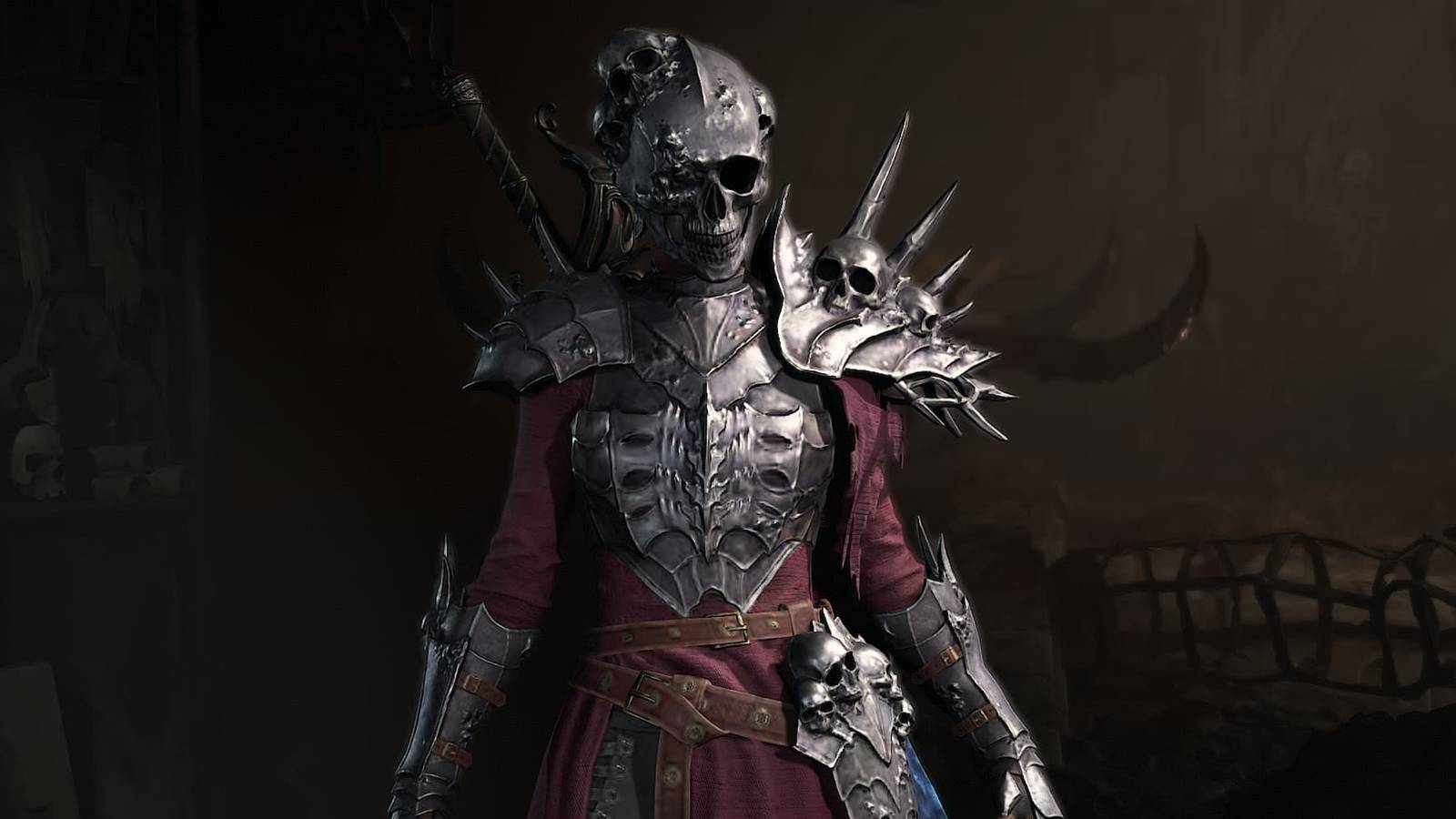 Necromancer bone mage build for Diablo 4