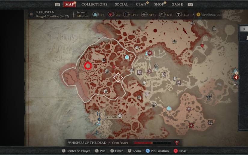 diablo 4 extremely rare elite locations
