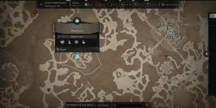 Nostrava Stronghold location in Diablo 4 