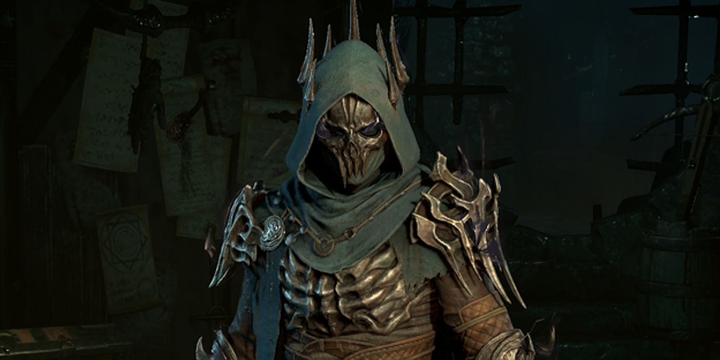 Diablo 4 Rogue Cosmetics Cowl