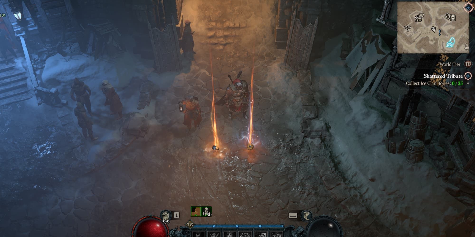 Sacred and Legendary items in Diablo 4