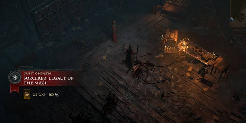 diablo 4 sorcerer quest complete screenshot