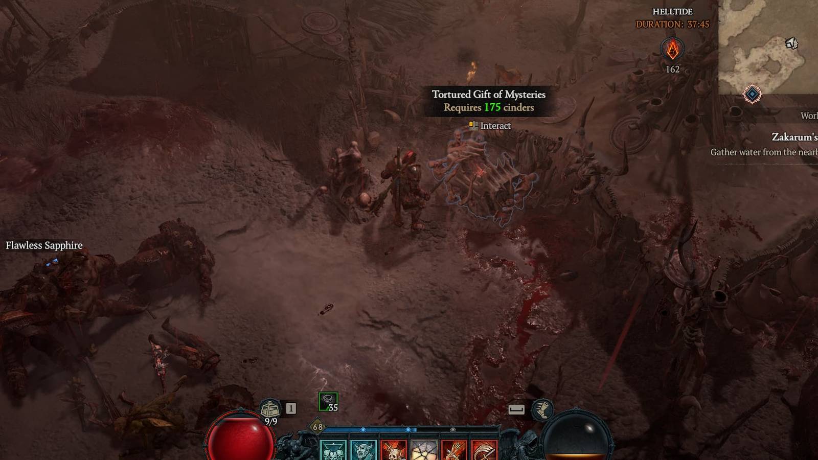 A random Tortured Gifts of Mysteries in Diablo4