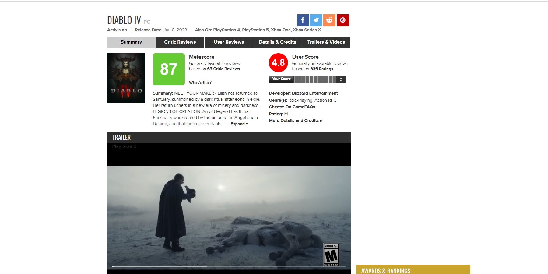 Metacritic Review Bombing Addressed in User Review Score Changes