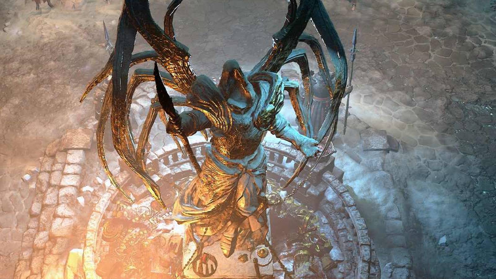 d4 inarius statue wt 4