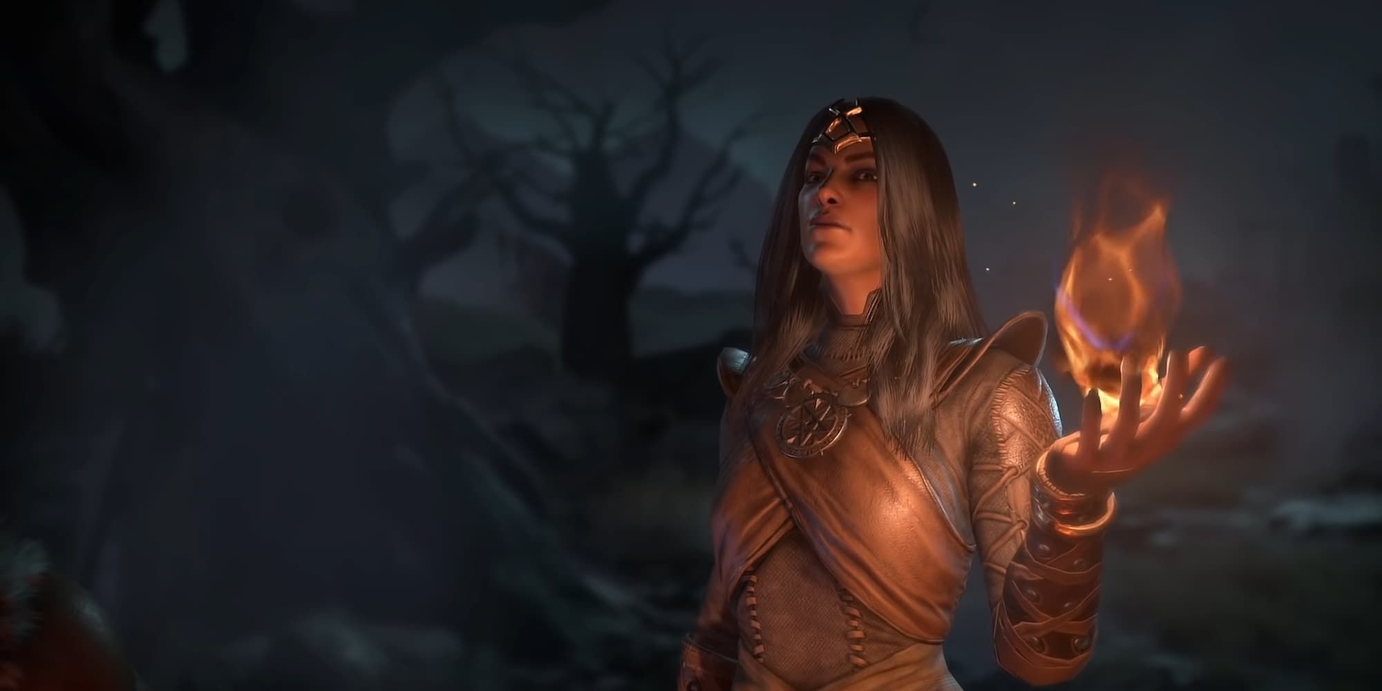 The Sorceress class in Diablo 4