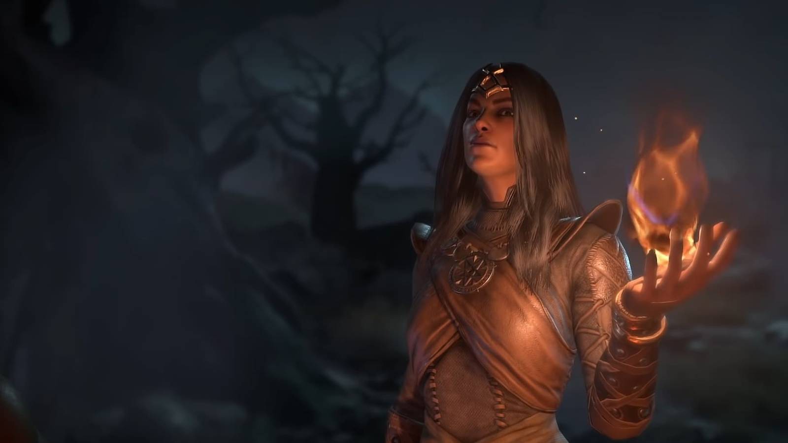 The Sorceress class in Diablo 4