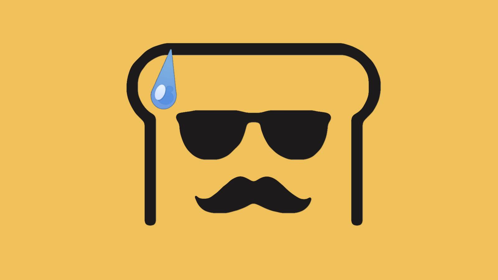 Disguised Toast logo emblem nervous edit