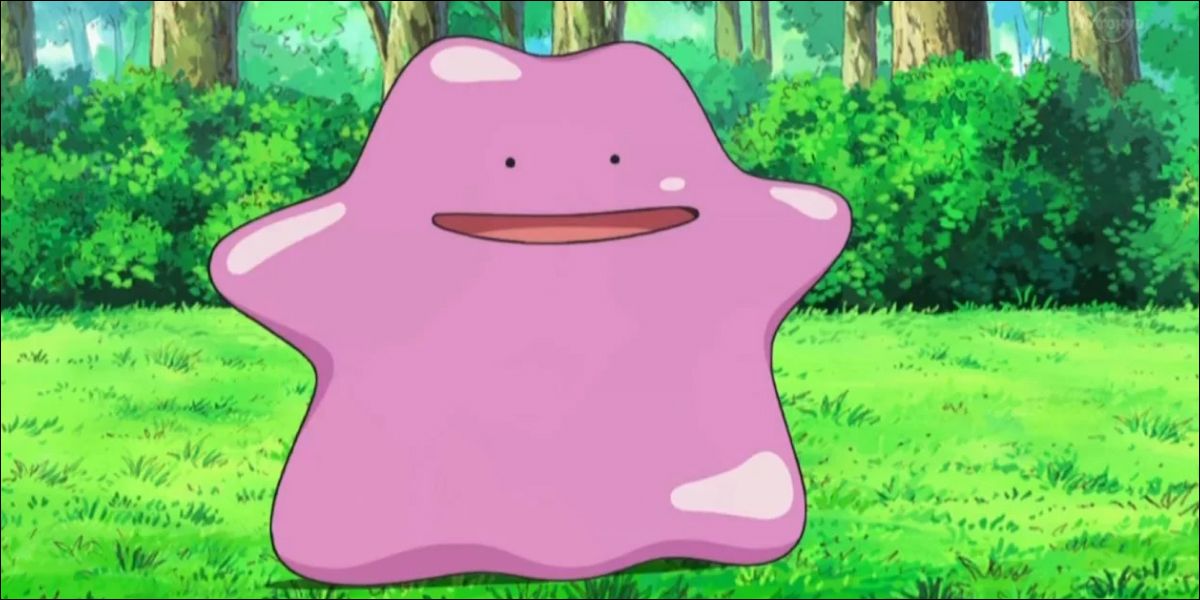 Ditto in the pokemon cartoon