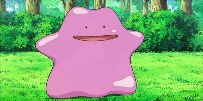 Ditto in the pokemon cartoon