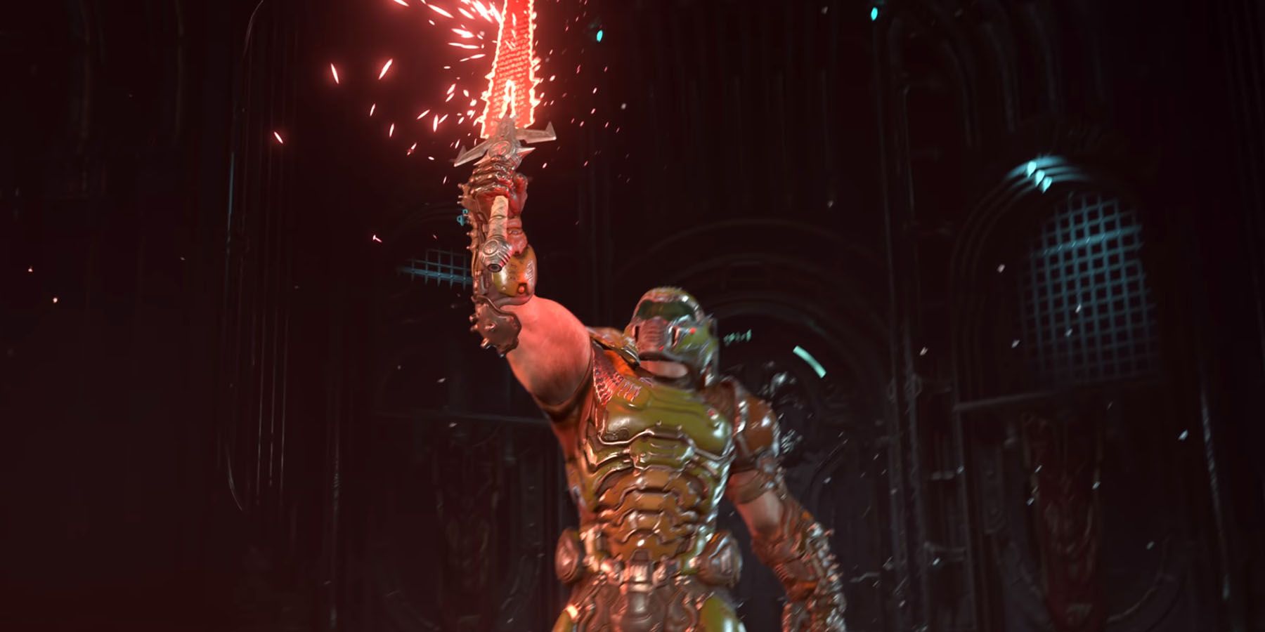 Doom Slayer in the Xbox Trailer