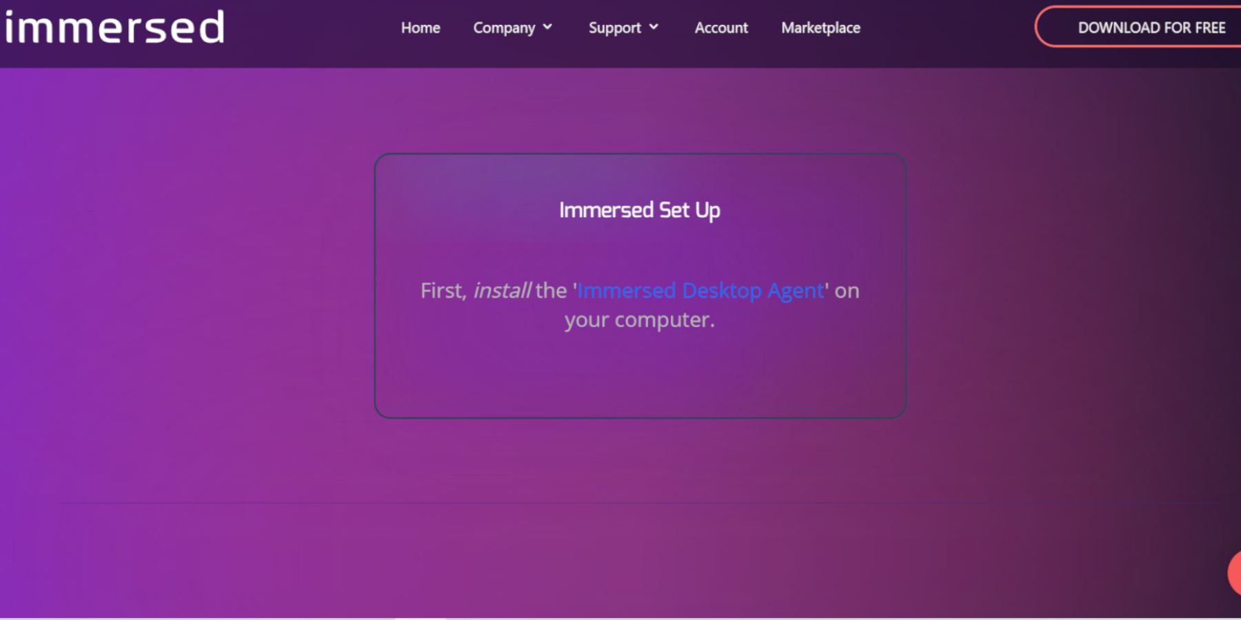 download Immersed on desktop